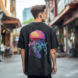 Fantasy Jellyfish Cotton Tee