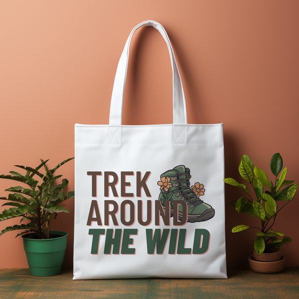 Trek Around The Wild Canvas Bag