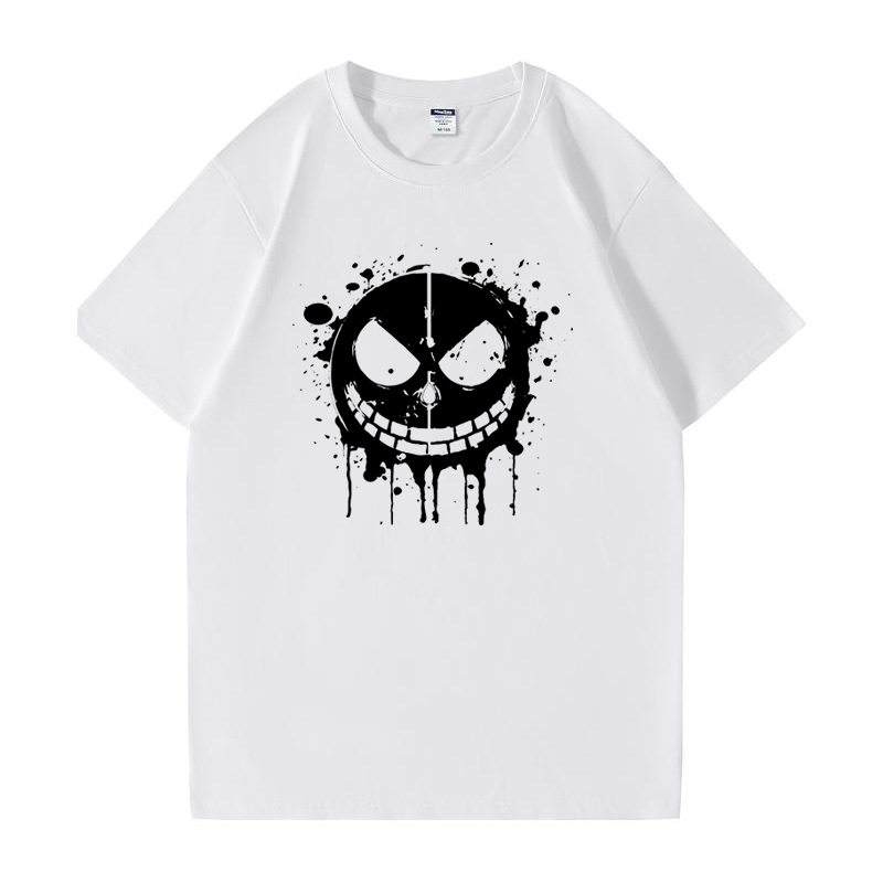 Splash Smiley Vibe Cotton Tee