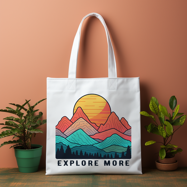 Explore More Canvas Bag