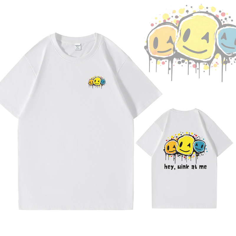 Wink At Me Cotton Tee