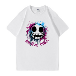 Splash Smiley Vibe Cotton Tee