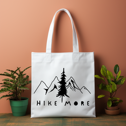 Hike More Canvas Bag