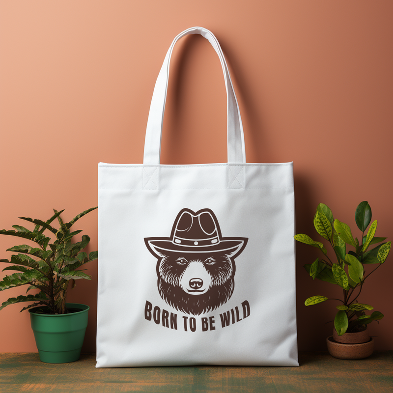 Born To Be Wild Canvas Bag