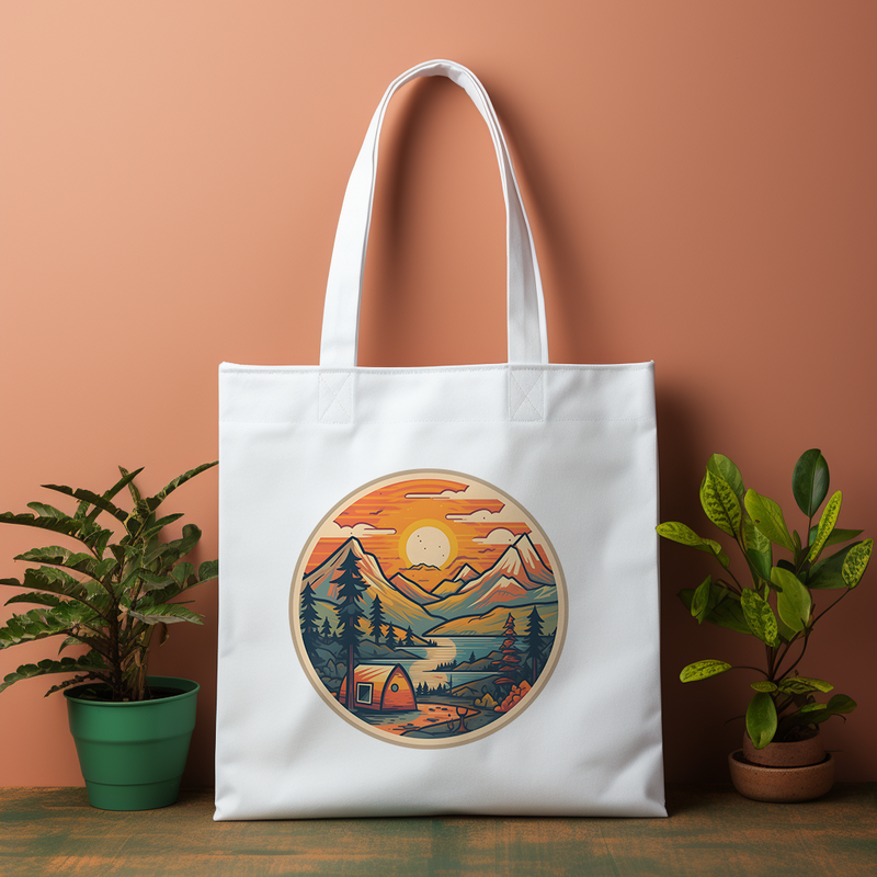 Nature Views Canvas Bag