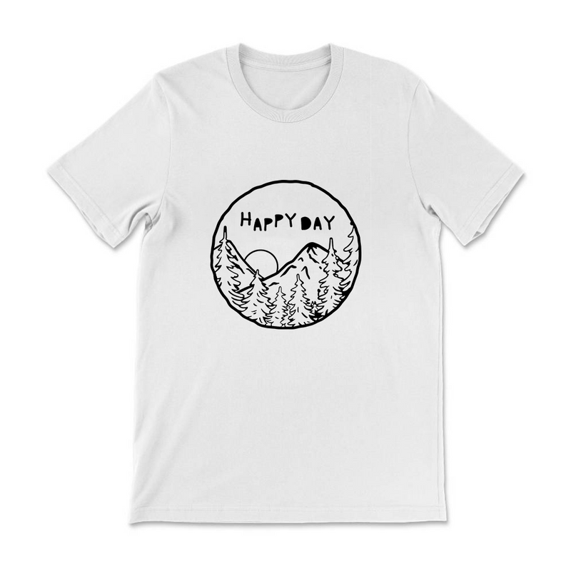 A Happy Day Cotton Tee