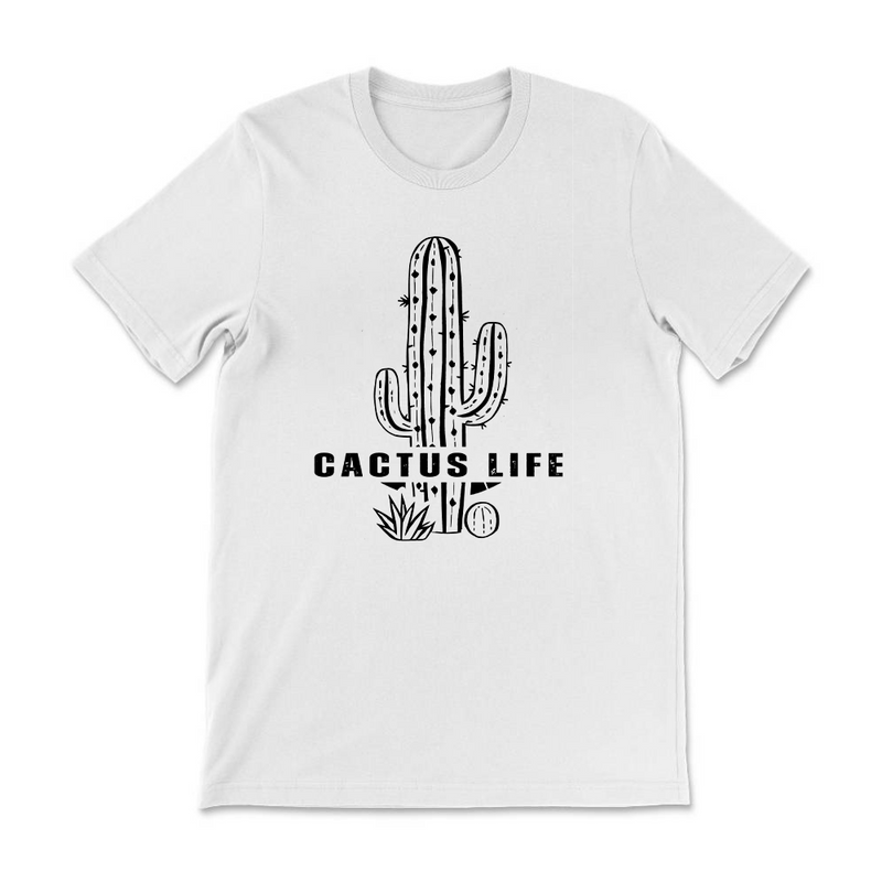 Cactus‘ Life Cotton Tee