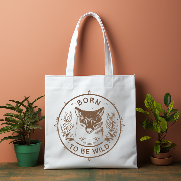 Born To Be Wild Canvas Bag