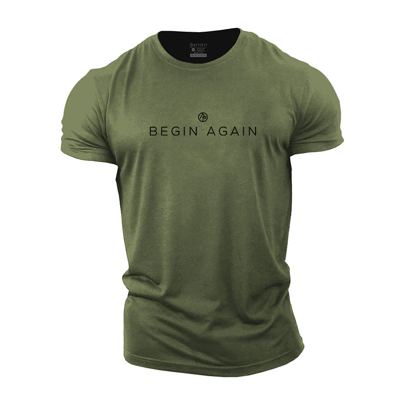 Begin Again Cotton T-Shirts