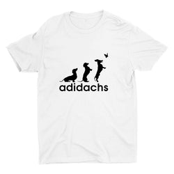 Adidachs Funny Printed Cotton Tee