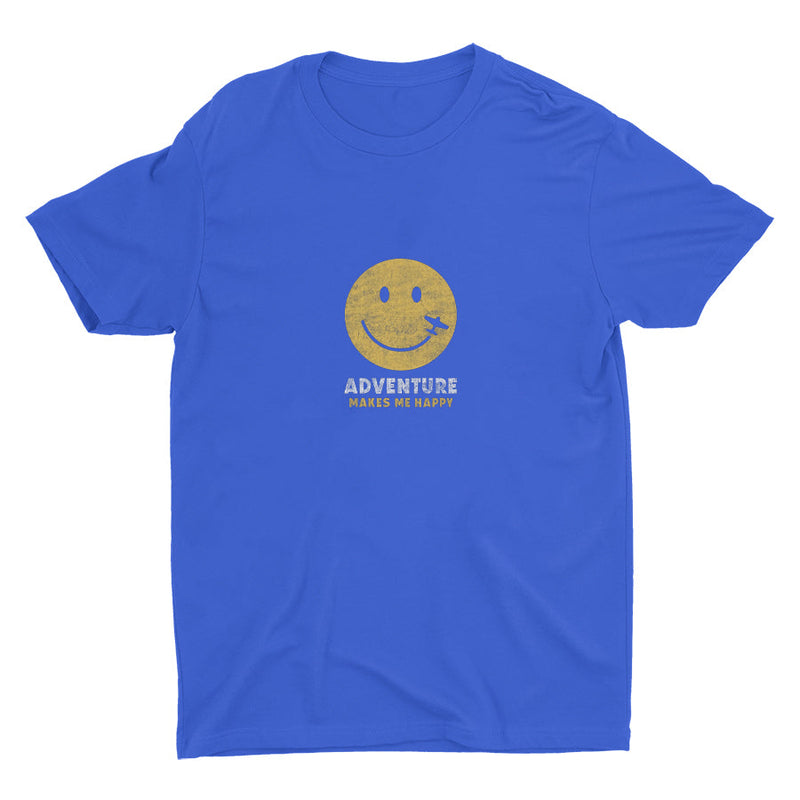 Adventure Makes Me Happy  Cotton Tee