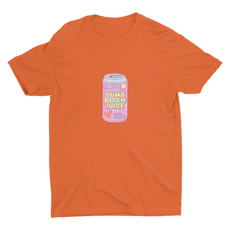 100% DUMB JUICE Printed Cotton Tee