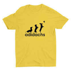 Adidachs Funny Printed Cotton Tee