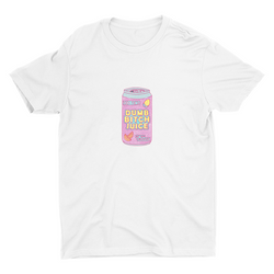 100% DUMB JUICE Printed Cotton Tee