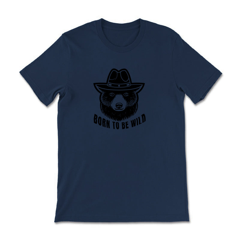 Born To Be Wild Bear Cotton Tee