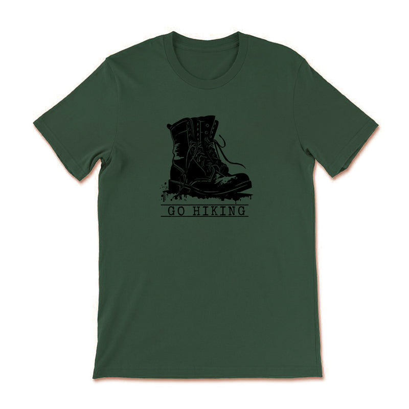 Get Your Boots And Go Hiking Cotton Tee