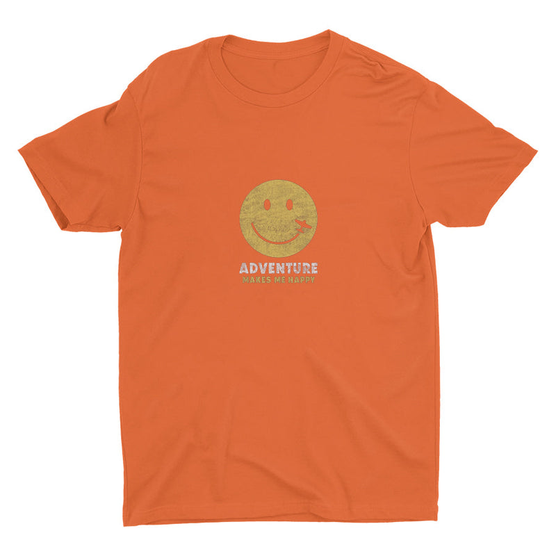 Adventure Makes Me Happy  Cotton Tee