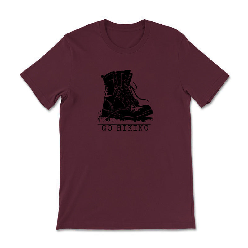 Get Your Boots And Go Hiking Cotton Tee