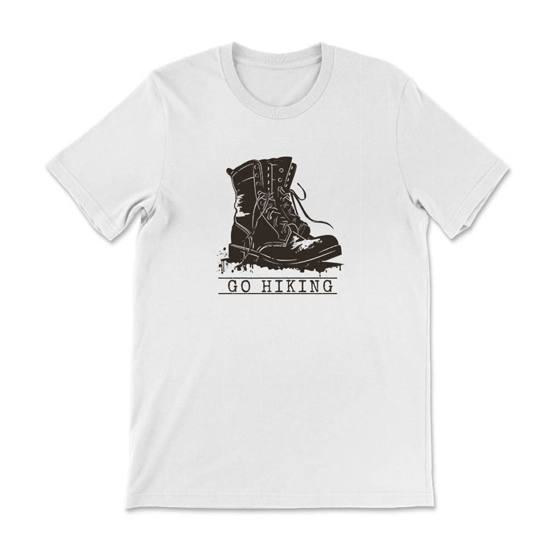 Get Your Boots And Go Hiking Cotton Tee