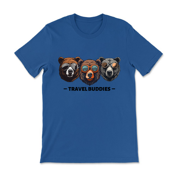 Travel Buddies Cotton Tee