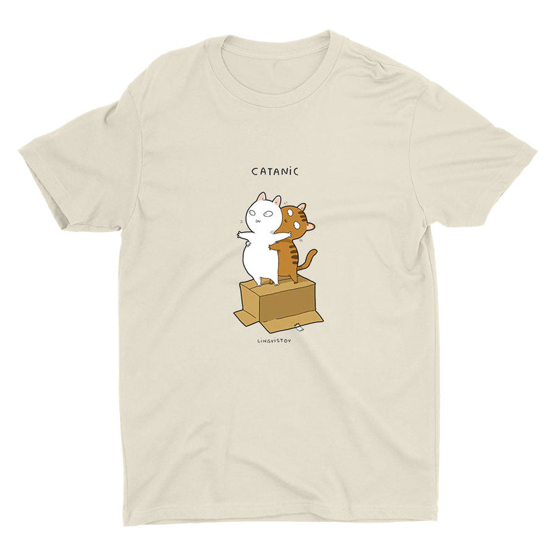 "CATANIC" Funny Animals Printed Cotton Tee