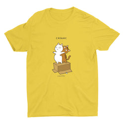 "CATANIC" Funny Animals Printed Cotton Tee