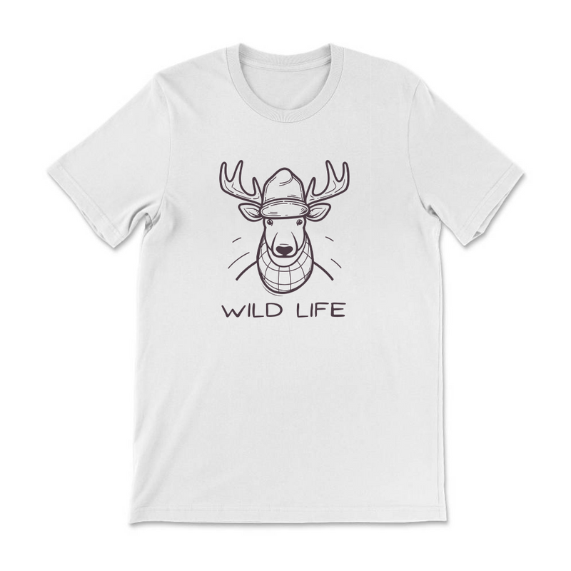 Wild Life Elk Cotton Tee