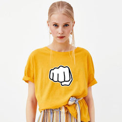 A Fist, As You Can See Cotton Tee