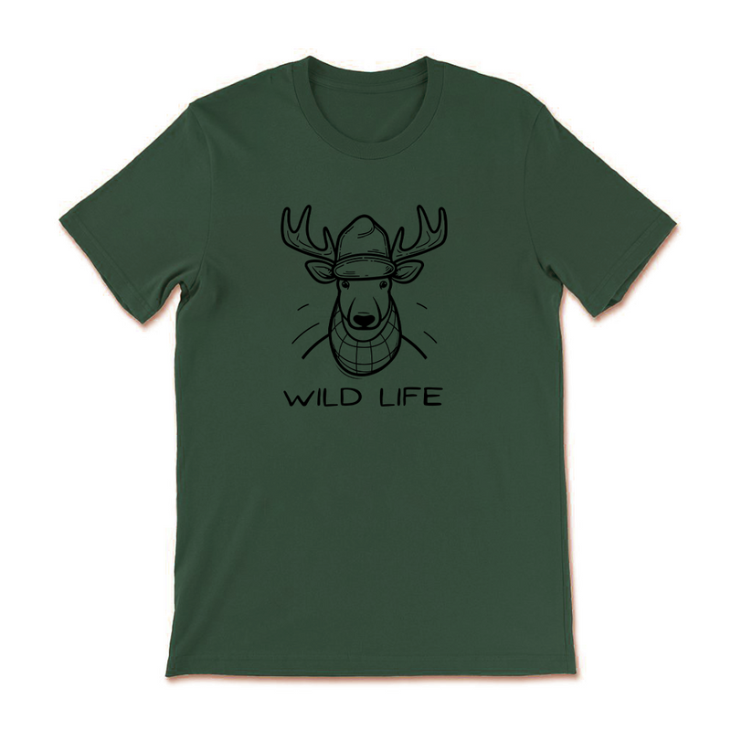 Wild Life Elk Cotton Tee