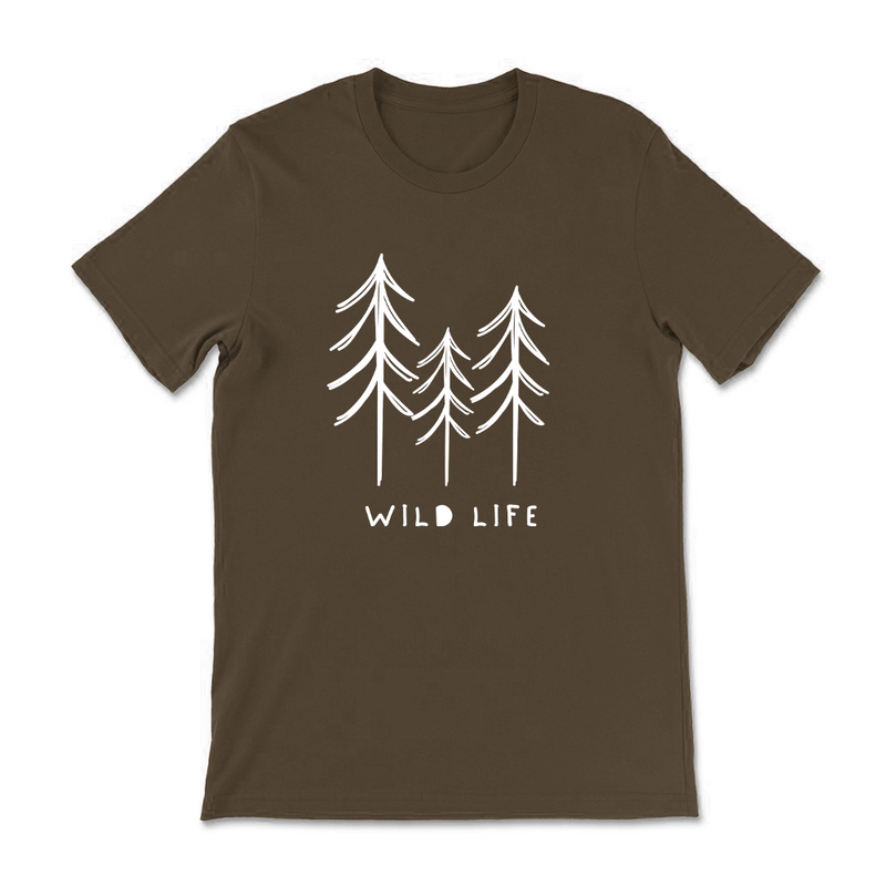 Simple Wild Life Cotton Tee