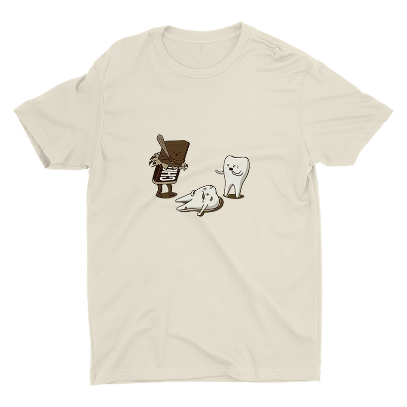 "I GOT HURT FROM CHOCLATE" Cotton Tee