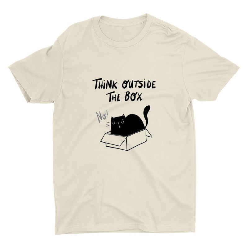 "Think Outside The Box" Cotton Tee