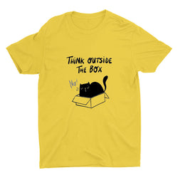 "Think Outside The Box" Cotton Tee