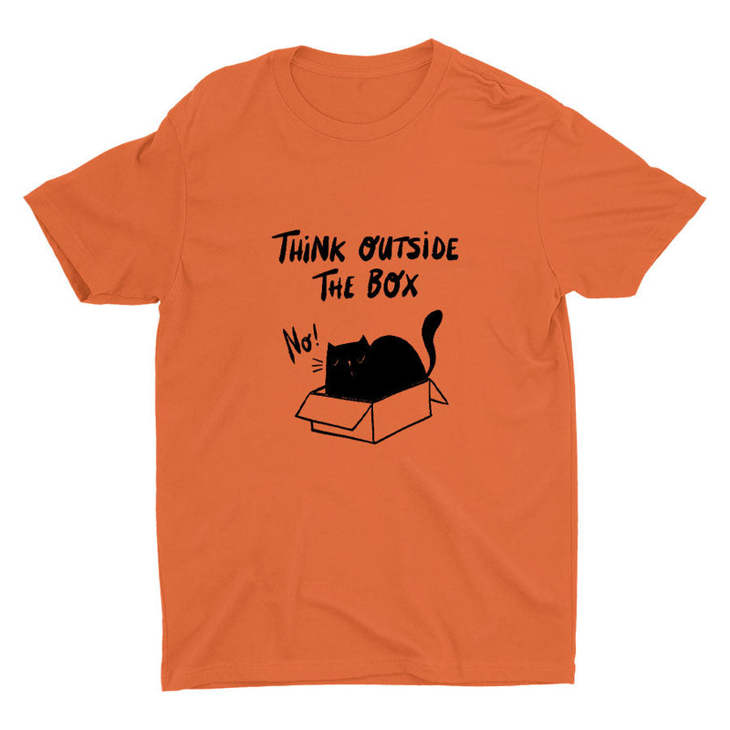 "Think Outside The Box" Cotton Tee