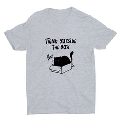 "Think Outside The Box" Cotton Tee