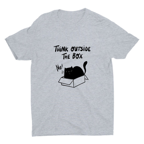 "Think Outside The Box" Cotton Tee