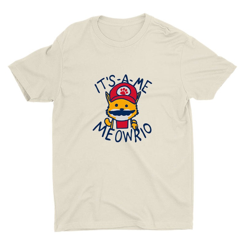 "It's A Me" Printed Cotton Tee