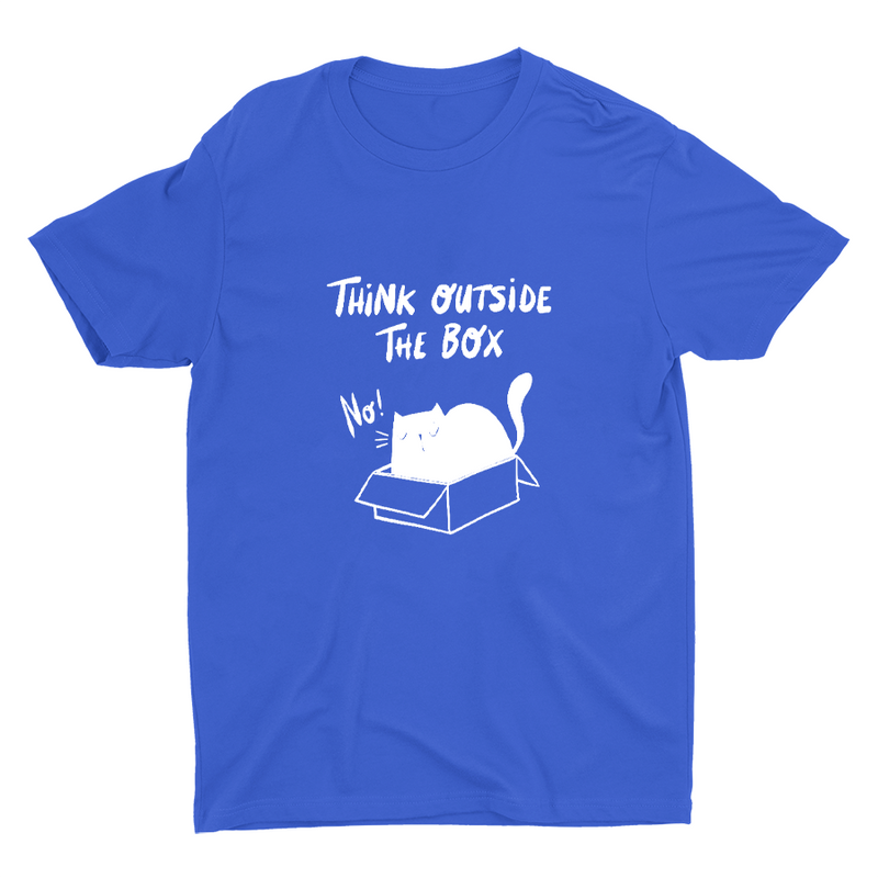 "Think Outside The Box" Cotton Tee