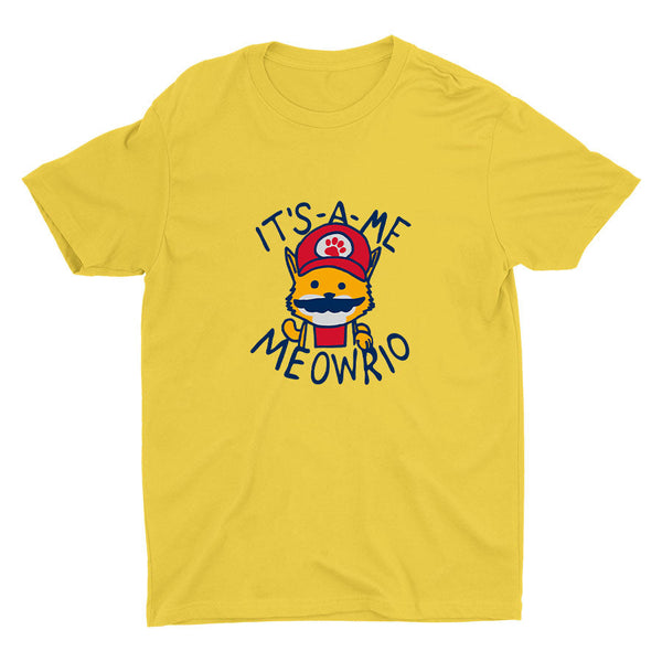 "It's A Me" Printed Cotton Tee