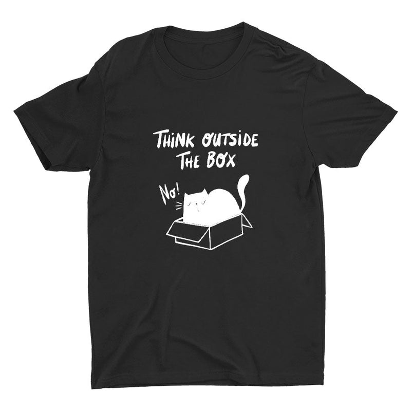 "Think Outside The Box" Cotton Tee