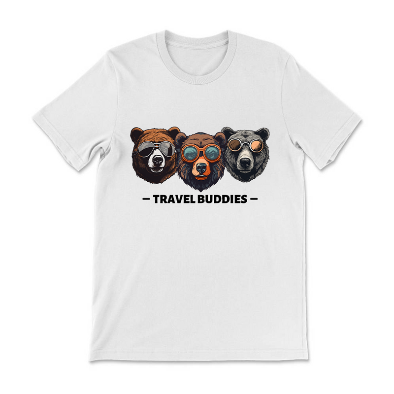 Travel Buddies Cotton Tee