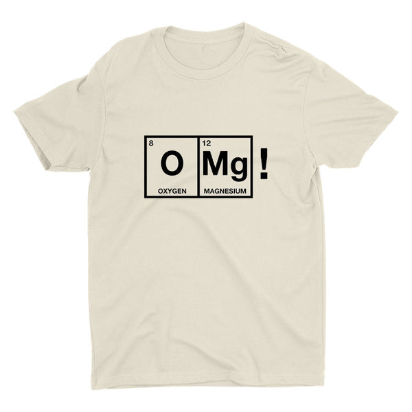 "O MG" Funny Print Cotton Tee