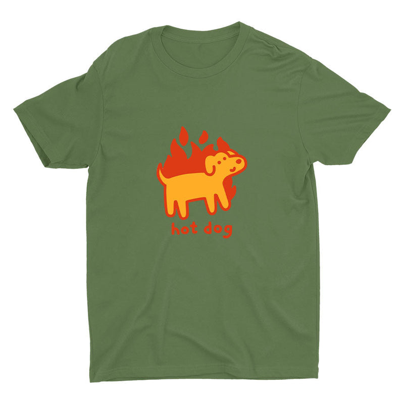 "Hot" Dog Cotton Tee