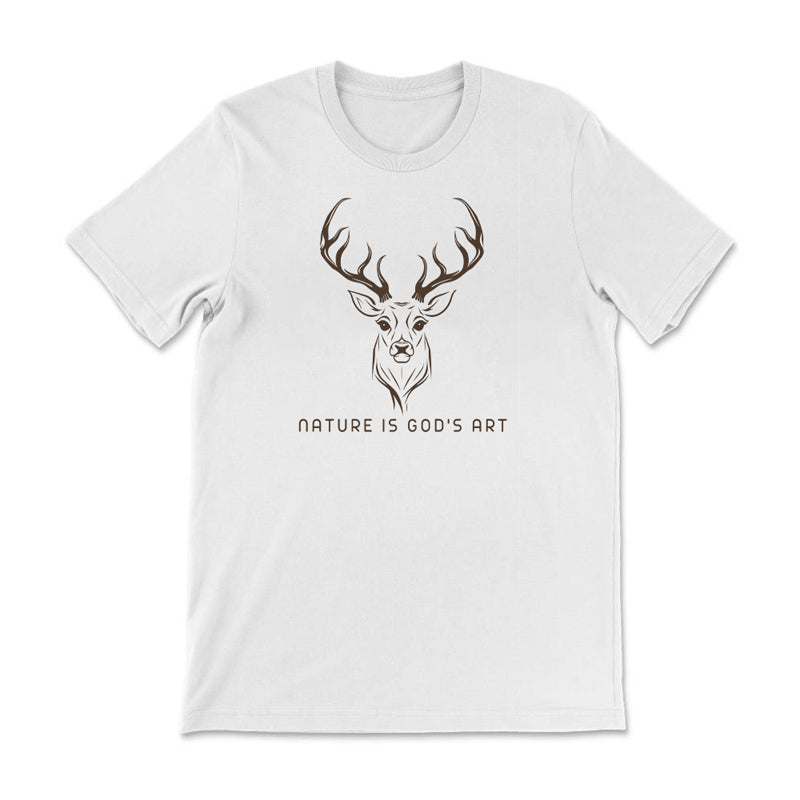 Nature Is God's Art Cotton Tee